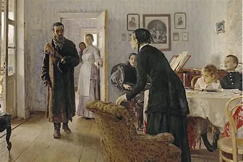 Ilya Repin, They Did Not Expect Him